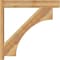 Ekena Millwork Westlake Block Rough Sawn Outlooker, Western Red Cedar, 6"W x 34"D x 34"H OUT06X34X34WTL05RWR - alternate 2